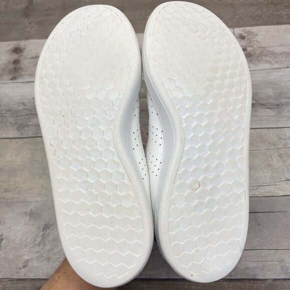 Adidas Advantage F36223 Women's White / Gold Casual Sneakers Shoes 8.5 M - Picture 6 of 12